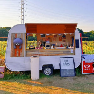 Barco pirata, camión de comida móvil estándar, remolque de <span class=keywords><strong>hamburguesas</strong></span> multiusos con equipo de cocina completo, nuevo estilo, carrito de café para perritos calientes - Product Image 1