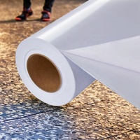 Papier synthétique PP MASIGNS résistant à l'eau, éco-solvant, 120 g/m², 200 g/m², 300 g/m², mat, impression jet d'encre, résistant aux UV, auto-adhésif