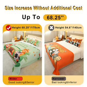 All'ingrosso Custom Family Room camera <span class=keywords><strong>per</strong></span> <span class=keywords><strong>bambini</strong></span> stampa cartone <span class=keywords><strong>letto</strong></span> sciarpa copri <span class=keywords><strong>letto</strong></span> <span class=keywords><strong>per</strong></span> decorazione Hotel a tema di lusso - Product Image 4