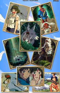 <span class=keywords><strong>Carte</strong></span> Collezionabili in Metallo <span class=keywords><strong>di</strong></span> Hayao Miyazaki: Castello nel Cielo <span class=keywords><strong>di</strong></span> Chinchilla, Design Personalizzati con Personaggi Popolari, <span class=keywords><strong>Carte</strong></span> da Gioco per Hobby - Product Image 5