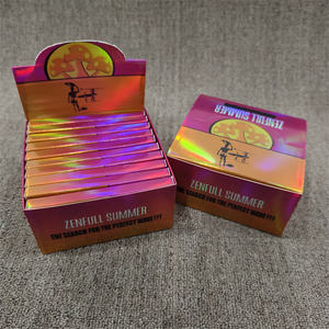 Boîte de présentation personnalisée en papier holographique laminé brillant pour miel VIP <span class=keywords><strong>King</strong></span> Honey Mix, emballage de barre de chocolat en feuille d'or pour aliments - Product Image 2