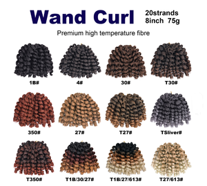 Oferta: Cabello Sintético para <span class=keywords><strong>Trenzas</strong></span>, Estilo Afro, Rizado, Pre-enlazado, de 8 Pulgadas, Corte Bob <span class=keywords><strong>Corto</strong></span>, C15 - Product Image 6