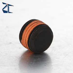 Zmswt đánh giá cao nylon vá Bộ vít Oxit Đen thép hợp kim thép không gỉ điểm phẳng ổ cắm Nylon vá Grub vít - Product Image 5