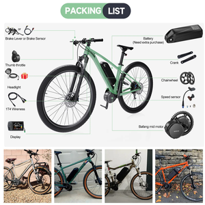 Kit de conversion de moteur central <span class=keywords><strong>Bafang</strong></span> CANBUS pour vélo électrique 48V 250W 500W 750W, avec boîtier de pédalier 68-73MM - Product Image 4