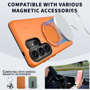 Funda Resistente y Robusta a Golpes y Arañazos para Samsung <span class=keywords><strong>Galaxy</strong></span> S26 Ultra S25 S24 A56 A36 con Anillo Magnético de 360 Grados - Product Image 2