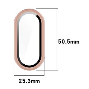 Cover completa trasparente Cover rigida per schermo in vetro temperato custodia per Smartwatch <span class=keywords><strong>Xiaomi</strong></span> <span class=keywords><strong>Mi</strong></span> Band <span class=keywords><strong>10</strong></span> NFC Cover Smartwatch - Product Image 2