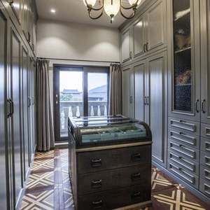 Sistemas de Armarios de Pared para Vestidor a Precio Directo de Fábrica, Estilo Moderno, Puertas Corredizas para Dormitorio, Armarios Empotrados de Madera - Product Image 5