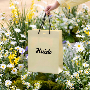 <b>Ivory</b> Paper Shopping <b>Bag</b> Flat Handle Offset Printing Recyclable Classic Style Business Shopping <b>Bag</b> Vietnam Manufacturer - Product Image 1