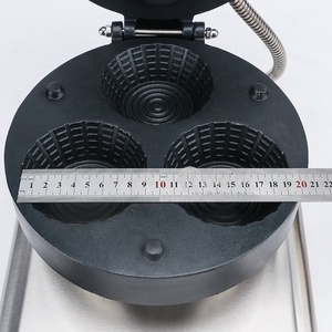 Altri Distributori Automatici di Snack, 3 Pezzi Macchina Elettrica Commerciale per <span class=keywords><strong>Coni</strong></span> Gelato e Ciotole di Waffle, Fornitori - Product Image 2