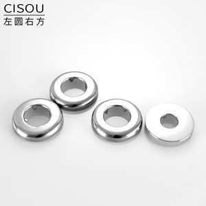 Capuchon décoratif rond en acier inoxydable pour robinet, à clipser, pour tuyau d'eau - Product Image 4