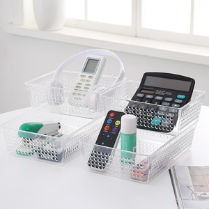 Transparent Storage Box Rectangle PS Material Uncapped Stackable Desktop Storage Baskets 3048 - Product Image 2