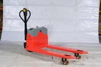 Transpalette Électrique Robuste HZHI, Capacité de Charge de 3 Tonnes, Batterie Lithium-Ion, Fourches Renforcées, Roues Motrices en Polyuréthane pour