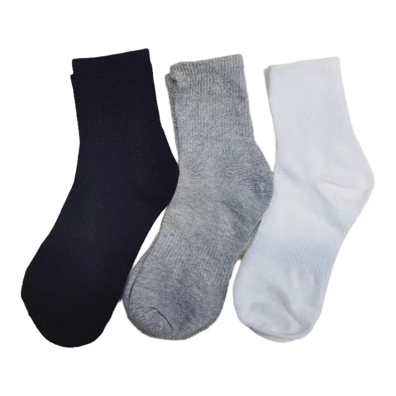 Чистый цвет, оптовая продажа, унисекс, короткие спортивные носки, шерстяные Нескользящие Классические носки для экипажа