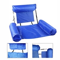 Flotteurs pliable gonflable flottant lit canapé gonflable natation flottant piscine chaise longue piscine eau chaise longue hamac