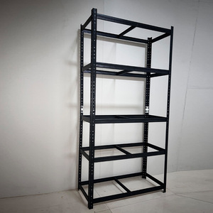 Multifunctional <b>Metal</b> Shelving <b>Unit</b> Powder Coated Steel Storage Rack For Home Office Use Standing Type Rectangle Shape - Product Image 3