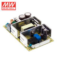 Original Mean Well PSC-100 Series 100W Switching Power Supply dengan Casing Jaring Logam Tegangan Output Tunggal 13.8V/27.6V