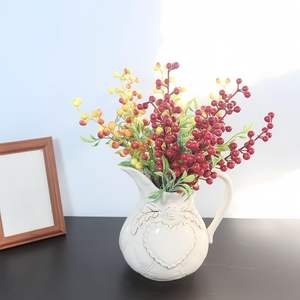 Venta al por mayor: Nuevas simulaciones de olivas, acacias y frutas de la fortuna, adornos clásicos para el hogar, accesorios de fotografía, 36 cm, de seda y espuma, ODM - Product Image 5