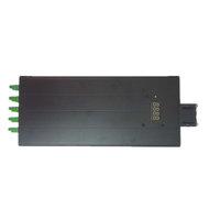Mini amplificateur optique EDFA 1550nm 8 ports 16dBm à fibre dopée à l'erbium, faible bruit pour OLT CATV FTTH