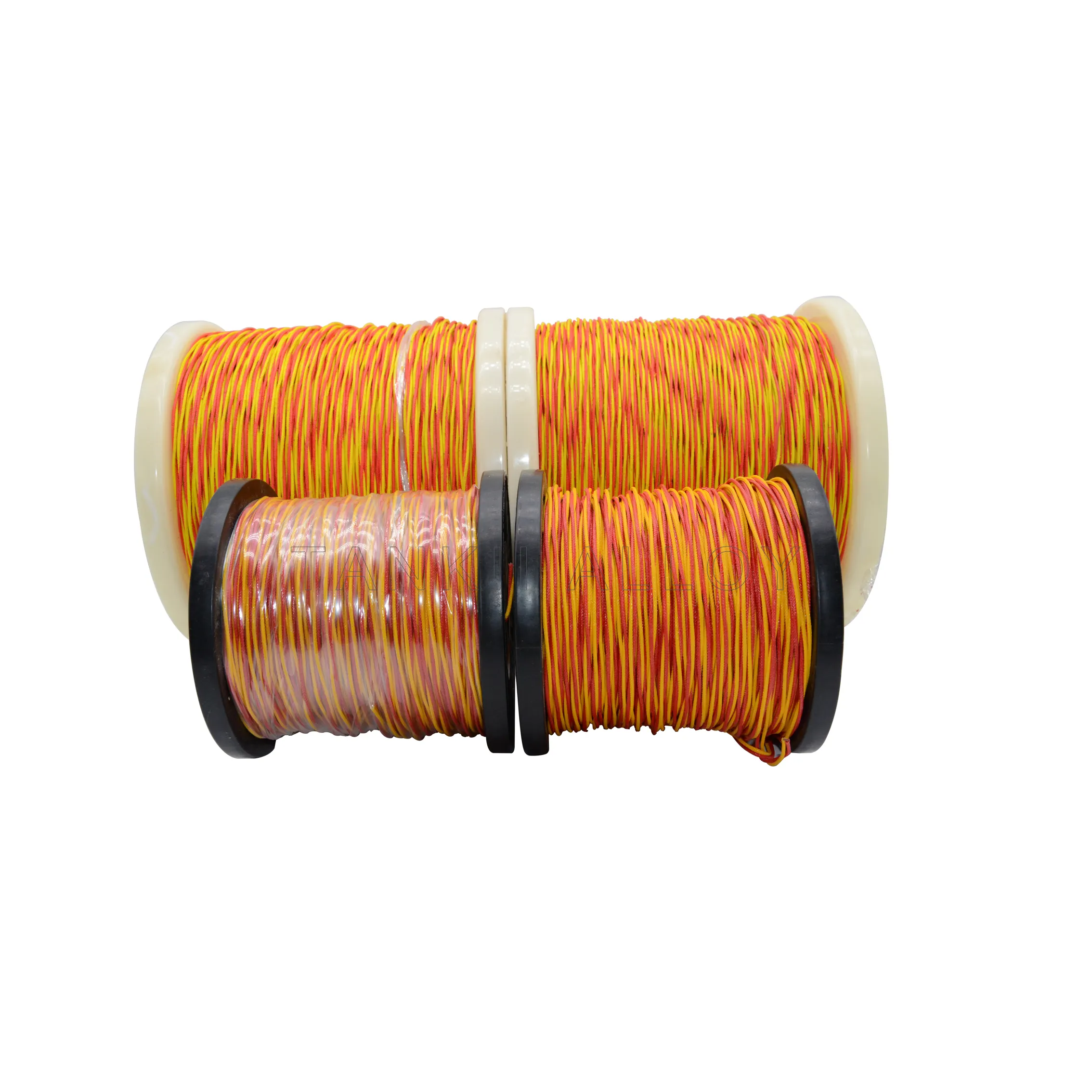 Câble d'extension en fibre de verre jaune et rouge, 10 pièces, type KX