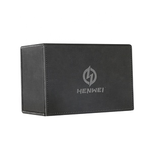 Caja de cubierta de cuero PU impresa con logotipo personalizado para juegos de mesa, tamaño personalizable, embalaje de regalo, tarjetero, juego de mesa, función de colección - Product Image 3