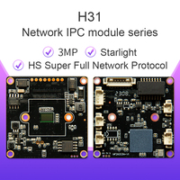3mp 38X38Mm Ip Camera Board Smart H. 264 Warm Licht Dual Light Cctv Cameramodule