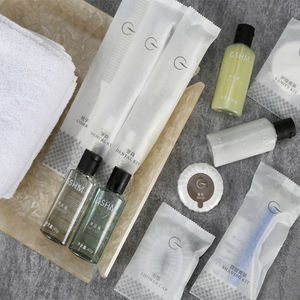 Бесплатный образец, низкий минимальный заказ, экологически чистый, индивидуальный, для спа, гостиниц, номеров, туалетные принадлежности, Набор принадлежностей, упаковка - Product Image 2