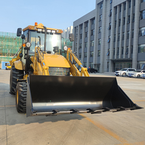 รถแบคโฮล้อดเดอร์ขนาดเล็กแบบลากจูง 4x4 คุณภาพสูง ราคาประหยัด สำหรับขาย - Product Image 5