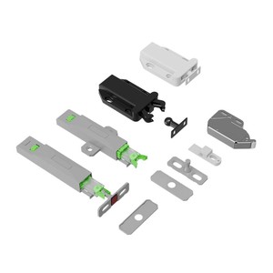 Cabinet Door Rebound Mechanism Push Button Invisible Latch Self Locking Device For Cabinet Doors Easy Installation - Product Image 1