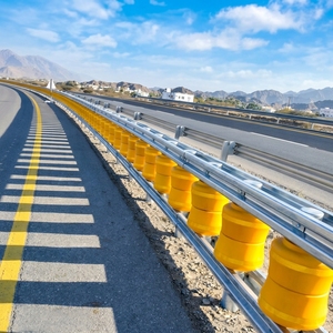 Système de sécurité anti-collision pour autoroute en Thaïlande : Barrière réfléchissante roulante pour la rédirection des véhicules - Product Image 5