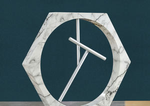 HLC351 <span class=keywords><strong>Pendule</strong></span> Chaotique en Marbre, Machine à <span class=keywords><strong>Mouvement</strong></span> Perpétuel en Acier, Ornement de Bureau Décoratif, Jouet - Product Image 2