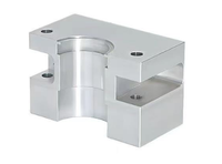 Pièces usinées de précision en acier inoxydable pour boîtier en alliage d'aluminium sur mesure, usinage CNC à haute tolérance pour instruments médicaux