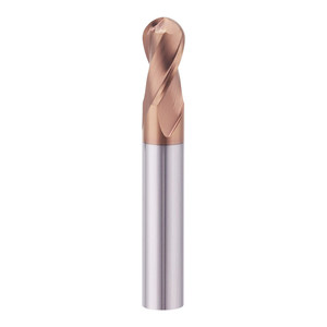 <span class=keywords><strong>Fraise</strong></span> à queue sphérique en carbure à 2 dents 55HRC, à fond plat conique allongé, pour usinage CNC, 1-12mm - Product Image 3