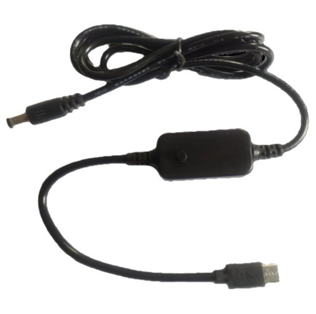 PD Trigger Cable 5V/9V/12V/20V Adjustable Voltage, Type-C Male to DC Connector Fast Charging Cable for Optical Modem