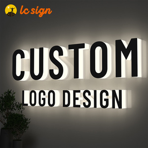 Tony New Style Commercial Logo Sign of Barber Shop Sign,Outdoor Sign,3D Halo Lit Sign para negocios - Product Image 6