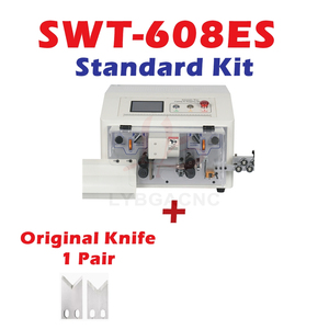 SWT-608-ES 电脑自动剥线机 适用于0.1至8mm2 4轮驱动剥皮切割触摸屏 - Product Image 3