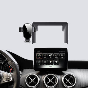 Vente chaude d'usine pour <span class=keywords><strong>Mercedes</strong></span> Benz <span class=keywords><strong>classe</strong></span> <span class=keywords><strong>A</strong></span> GLA CLA 2017-2019 <span class=keywords><strong>support</strong></span> de voiture de navigation de 9 pouces <span class=keywords><strong>support</strong></span> de <span class=keywords><strong>téléphone</strong></span> de voiture de gravité magnétique - Product Image 1