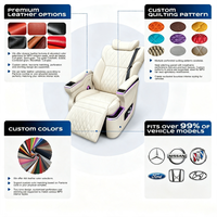 Siège de voiture de luxe personnalisé pour SUV, fourgonnette, limousine, RV, avec ventilation électrique réglable, pour vente en gros et véhicules modifiés