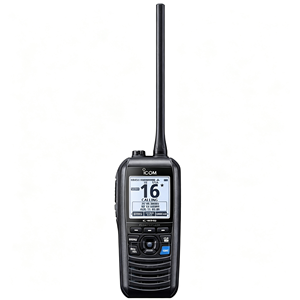 Émetteur-récepteur VHF marin portable IC-M94D, alimenté par courant continu, avec <span class=keywords><strong>DSC</strong></span>, AIS, GPS, étanche IPX7, puissance maximale de 6 W, 156-164 MHz, portée de 3-5 km - Product Image 4