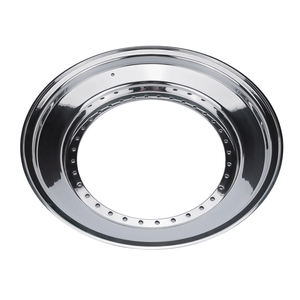 Lèvre de roue 3 pièces pour <span class=keywords><strong>BBS</strong></span> RS <span class=keywords><strong>RF</strong></span> RT 15 à 17 pouces 30 trous 3 pièces <span class=keywords><strong>jante</strong></span> polie Triple étape lèvre extérieure alliage 6061-T6 - Product Image 2