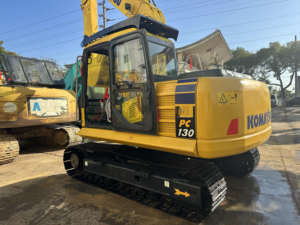 Pelleteuse hydraulique d'occasion KOMATSU PC130 de 13 tonnes, pelleteuse sur chenilles PC110-7 PC120-8 PC160-7 de haute qualité - Product Image 2