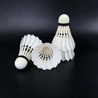 Volant de badminton en plumes de canard, classe 9, droit, hybride, 2 couches, liège, pour tournoi, professionnel, écologique, stable, OEM