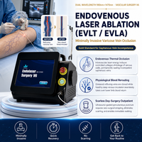 Appareil laser de phlébologie 1470nm+980nm EVLT pour l'ablation laser endoveineuse des varices