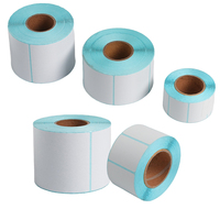 Vente en gros de rouleaux d'étiquettes thermiques 4x6 pour l'impression de codes-barres d'expédition en entrepôt