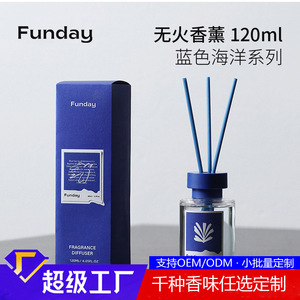 Funday <b>Reed</b> <b>Diffuser</b> 80ml Long Lasting Aroma Home Fragrance - Product Image 4