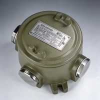 Boîtier de jonction antidéflagrant en aluminium 500V 20A, indice de protection IP66, certifié ATEX IECEx, pour applications électriques industrielles