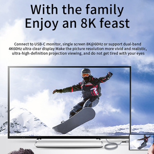 Chất lượng cao usb4 Type-C cáp mở rộng 40gbps 20gbps sạc nhanh 5A Độ dài cáp đồng nguyên chất Nylon cho máy in máy tính - Product Image 6