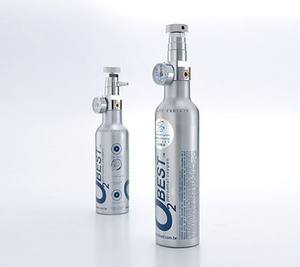 Tanque de aire vacío de cilindro de gas CO2 de alta presión de aluminio de 0,5 l para plantas de agua de acuario y recipientes rellenables acuáticos - Product Image 4