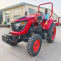 Hocheffizienter 70 PS Pflug-Traktor Multifunktionaler Hydraulischer Bodenbearbeitungs-Traktor Landwirtschaftlicher Leichter Diesel-Traktor