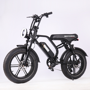 Factory Direct Wholesale 48V Cheap Off-Road 20*4.0" Fatbike <b>Electric</b> Mountain <b>Bike</b> <b>Adult</b> <b>Electric</b> Road <b>Bike</b> V8 City E-<b>Bike</b> - Product Image 5