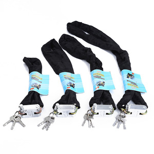 Cerradura de <span class=keywords><strong>cadena</strong></span> antirrobo de alta seguridad personalizable de gran oferta Material de aleación de acero al manganeso grueso <span class=keywords><strong>para</strong></span> bicicletas y motocicletas - Product Image 6